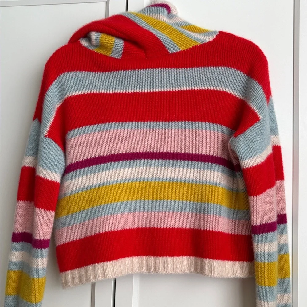 Free People Candy Lane Cashmere Hoodie, M